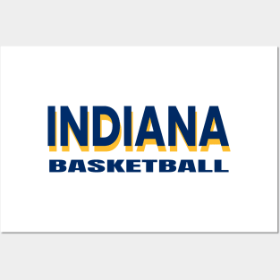 indiana basket Posters and Art